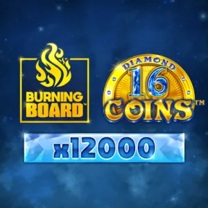 16 Coins Diamond Burning Board